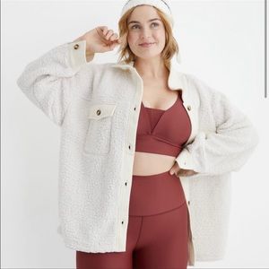 Aerie cloud Sherpa jacket NWT
